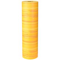 Artículo Flor de papel para puños, color amarillo naranja, 37,5 cm, 100 m