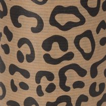 Artículo Papel para dobladillos, estampado de leopardo, rollo de 25 cm y 100 m, para envolver regalos.