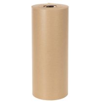 Artículo Rollo de papel Kraft natural para dobladillos, 25 cm, 100 m, papel decorativo
