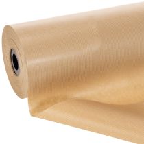 Artículo Rollo de papel Kraft natural para dobladillos, 25 cm, 100 m, papel decorativo
