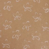 Artículo Papel manguito papel de seda flores naturales 25cm 100m