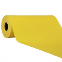 Artículo Papel para puños, papel de regalo, papel de seda amarillo 25cm 100m