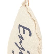 Artículo Pez decorativo marítimo para colgar tela 34×14,5cm 2uds