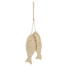 Artículo Colgante decorativo náutico, pez decorativo para colgar, 32 cm de alto.