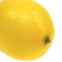 Limón decorativo mediterráneo Limón artificial L6.5cm Ø5cm