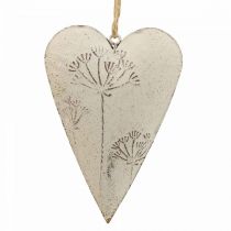 Corazón de metal, corazón decorativo para colgar, decoración de corazón H11cm 3pcs