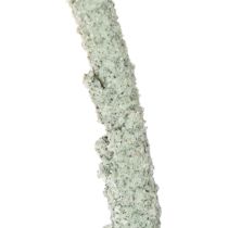 Artículo Anillo redondo decorativo sobre base de madera y metal, para flores secas, 52 cm.