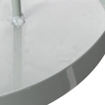 Artículo Bandeja decorativa para usar en la cocina y para decorar la mesa del comedor, con asa alta, 18 cm.