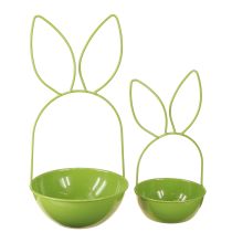 Artículo Maceta de conejo para decoración de primavera y Pascua, salón, cocina, jardín, 33cm