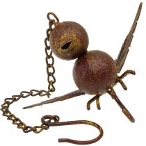 Artículo Estación de alimentación de jardín de pájaros de metal decoración de rejilla de pájaros 13cm