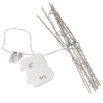 Artículo Lámpara LED decorativa con forma de estrella polar, luz blanca cálida, con temporizador, para exteriores, 29 cm.