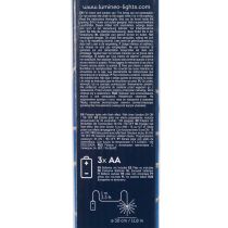 Artículo Lámpara LED decorativa con forma de estrella polar, luz blanca cálida, con temporizador, para exteriores, 29 cm.