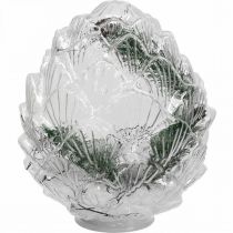 Luces LED Conos LED Decoración navideña Temporizador Blanco cálido 19.5cm