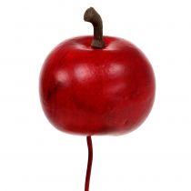 Mini manzanas en alambre Ø3.5cm 48p