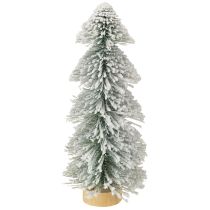 Artículo Mini árbol de Navidad LED abeto navideño cubierto de nieve 40cm