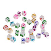 Mini cubo con letras 7mm color 90g