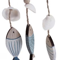 Decoración colgante náutica percha decorativa campanilla de viento náutica 54cm