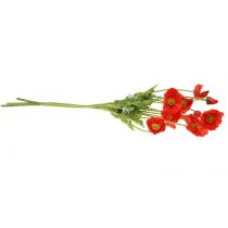 Artículo Amapola naranja 60cm 3uds