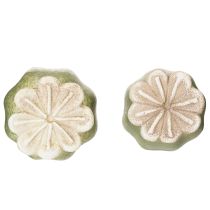 Artículo Adornos de jardín con forma de cápsula de semillas de amapola para encantadores arreglos de jardín, 60 cm, 2 unidades.