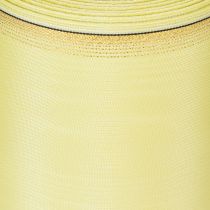 Artículo Cinta de moiré para coronas, verde claro con borde dorado, 175 mm x 25 m, decoración de alta calidad para floristería.