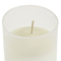 Artículo Vela de recambio para vela de tumba blanca H10cm 12 uds