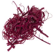 Artículo Suministros para manualidades con fibra natural de tamarindo, color burdeos, 500 g - Decoración, floristería, creatividad