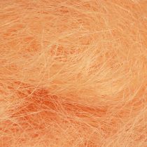 Hierba de sisal de fibra natural para manualidades Hierba de sisal albaricoque 300g