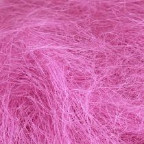 Hierba de sisal de fibra natural para manualidades Hierba de sisal rosa 300g