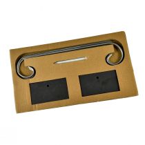 Artículo Losas de pizarra natural Plug Plant Signs Negro 25cm