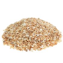 Piedras naturales 5mm - 8mm natural/crema 2kg