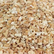 Piedras naturales 5mm - 8mm natural/crema 2kg