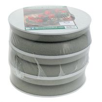 Artículo Anillo de corona de espuma floral H3.5cm Ø25cm 6 uds