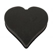 Artículo Corazón plug-in foam negro 33cm 2pcs decoración de la boda