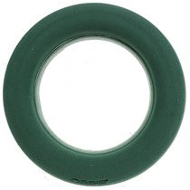 Artículo Anillo de espuma floral corona verde masa enchufable Ø42cm 2 piezas