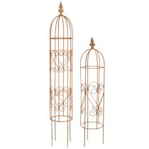 Artículo Enrejado de jardín, soporte para rosales y otras plantas trepadoras, diseño de jardín ideal, 108 cm, juego de 2.