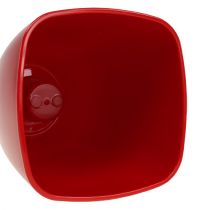 Artículo Maceta para orquídeas brillante Ø12,5cm rojo, 1 ud