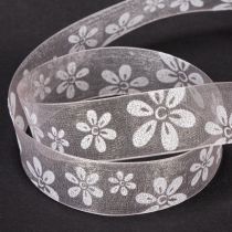 Artículo Cinta de organza, cinta floral para regalo, rosa, 25 mm, 18 m