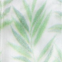 Artículo Cinta de organza, cinta de gasa, cinta verde para plantas, 40 mm x 15 m