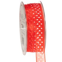 Artículo Cinta con estampado de lunares para envolver regalos de temporada de forma versátil, 1,5 cm de ancho, 20 m de largo