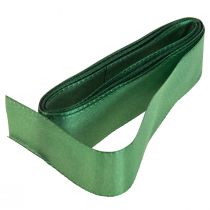 Cinta decorativa cinta de regalo verde orillo verde oscuro 25mm 3m