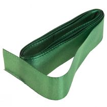 Artículo Cinta decorativa cinta de regalo verde orillo verde oscuro 25mm 3m