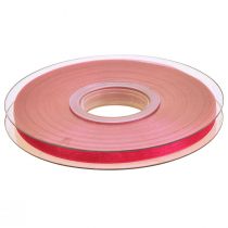 Artículo Cinta de organza cinta de regalo cinta rosa orillo 6mm 50m