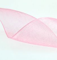 Artículo Cinta de organza cinta de regalo cinta rosa orillo 40mm 50m