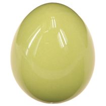 Artículo Huevos de Pascua huevos de cerámica decoración pastel brillante 5×6cm 8 piezas