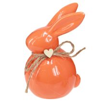 Artículo Conejitos de Pascua conejitos decorativos de cerámica coloridos 5,5×6×9,5cm 4 piezas