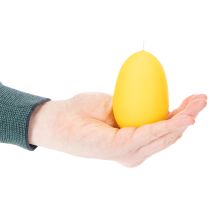 Artículo Vela de huevo de Pascua para decoración de Pascua en el salón, atractiva y perfecta para Pascua, 9cm, 20h, 6 piezas
