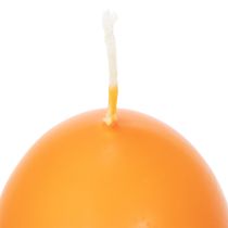 Artículo Vela en forma de huevo para decoración de Pascua, ambiente de Pascua perfecto en la casa, 9cm, 20h, 6 piezas