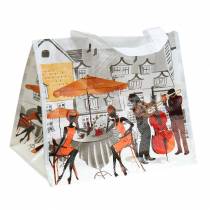 Bolsa de la compra con asas Bella Vita plástico 32×21×26cm