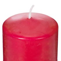 Artículo Vela de pilar PURE, vela de cera natural para un ambiente acogedor en casa, 9cm