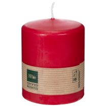 Artículo Vela de cera natural PURE para un ambiente relajado en el salón, 9 cm